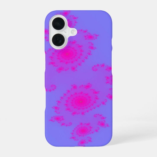 Roze Sneeze iPhone Case 16 Hoesje (Achterkant)