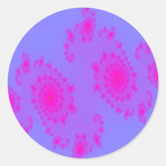 Roze Sneeze Sticker (Voorkant)