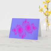 Roze Sneeze Wenskaart Kaart (Gele Bloem)