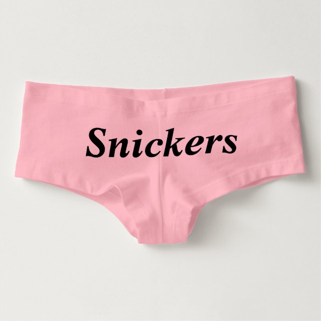 Roze snickers Boy Shorts Hot Shorts (Voorkant)