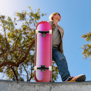 Roze Snoep ballon Persoonlijk Skateboard