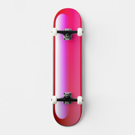 Roze Snoep ballon Persoonlijk Skateboard (Voorkant)