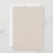 Roze Snoep Buffet Birthday Party Invitation Kaart (Achterkant)