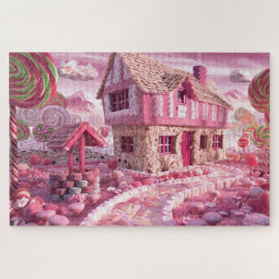 Roze Snoep Land Legpuzzel
