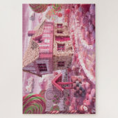 Roze Snoep Land Legpuzzel (Verticaal)