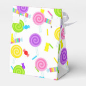 Roze Snoep Sweet Treat Favor Boxes Bedankdoosjes (Achterkant)