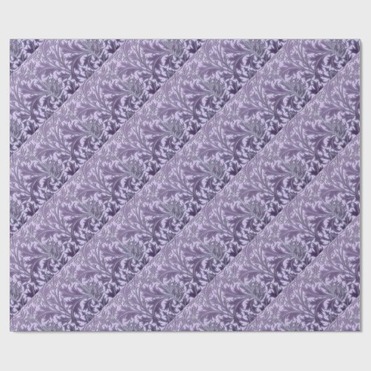 Roze Snoep Thistle Cadeaupapier (Vlak)