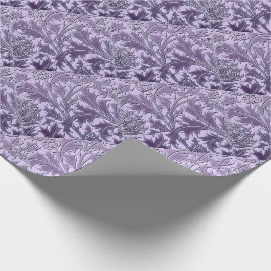 Roze Snoep Thistle Cadeaupapier (Hoek)