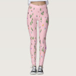 Roze snowboarders Illustratie Leggings<br><div class="desc">Koel-witte illustratiekunst met kleurrijke sneeuwboarders, sneeuwboarden in bergen onder pijnbomen, sparren en pijnbomen op vers sneeuwpoeder. Snowboard en Xmas buitensport in een winterbos. Snowboarder giften. Snowboarding girl pastel roze kerstkersttekening</div>