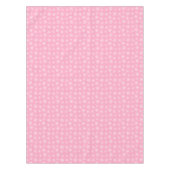 Roze Snowflake Tablecloth Tafelkleed (Voorkant)