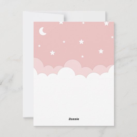 Roze Snowy Warmth 'Koude Handen Warm Hart' Snowman Feestdagenkaart (Achterkant)