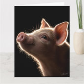 Roze Snuit Dromen Kaart (Voorkant)