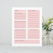 Roze sociale media-influencer per dag (Staand voorkant)