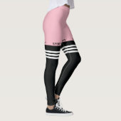 Roze Sokken Leggings (Rechts)
