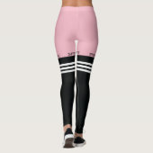 Roze Sokken Leggings (Achterkant)