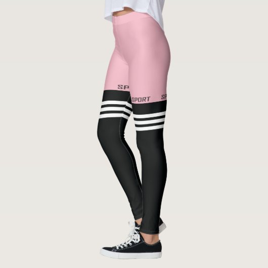 Roze Sokken Leggings (Links)