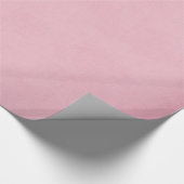 Roze, Solid Pattern Gift Wrap Cadeaupapier (Hoek)