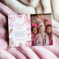 Roze Spa Feestje Meisje Verjaardag