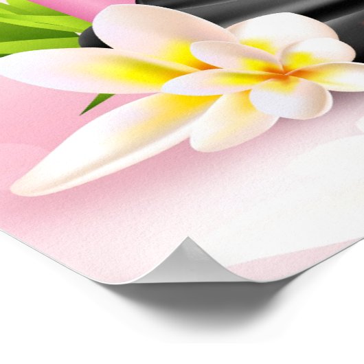 Roze spa poster (Hoek)