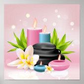 Roze spa poster (Voorkant)