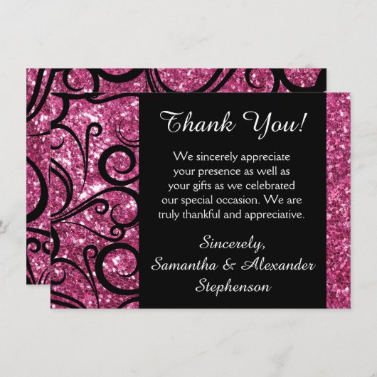 Roze spaarpot - Opmerking - Kaart (Voorkant / Achterkant)