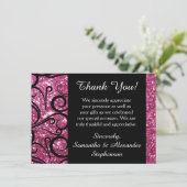 Roze spaarpot - Opmerking - Kaart (Staand voorkant)