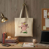 Roze Spaarvarken Met Geld Boodschappentas Tote Bag