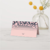 Roze Sparkle Bohek Plaatskaartje (Voorkant)