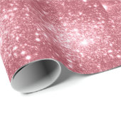 Roze Sparkle Cadeaupapier (Rol Hoek)