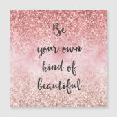 Roze Sparkle Girly Glitzy Glam Glitter Mooi (Voorkant)