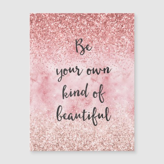 Roze Sparkle Girly Glitzy Glam Glitter Mooi (Voorkant)