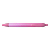 Roze Sparkle Glitter Gepersonaliseerde pen (naam e (Achterkant)