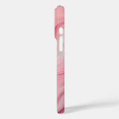 Roze Sparkle Glitter Nautisch Zeilanker Naam Case-Mate iPhone Case (Achterkant / Links)