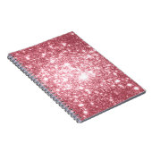 Roze Sparkle Notitieboek (Rechterzijde)