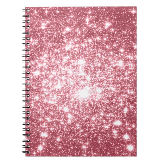 Roze Sparkle Notitieboek (Voorkant)