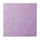 Roze Sparkle Small Ceramic Tegel Tegeltje (Voorkant)