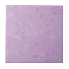 Roze Sparkle Small Ceramic Tegel Tegeltje