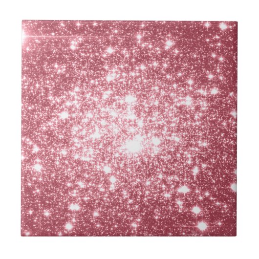 Roze Sparkle Tegeltje (Voorkant)