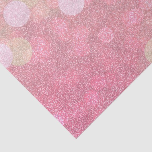 Roze Sparkle Tissuepapier (Detail)