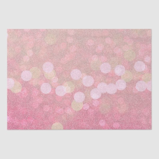 Roze Sparkle Tissuepapier (Voorkant)