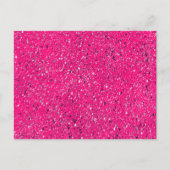 Roze Sparkles Terrazzo Print Briefkaart (Voorkant)
