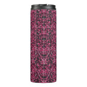 Roze Sparkles Thermische Tumbler Thermosbeker (Achterkant)