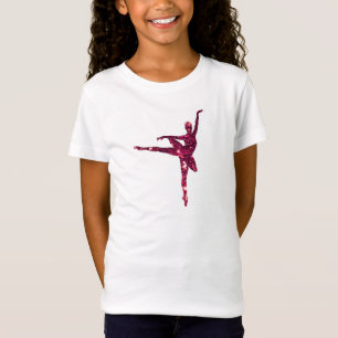 Roze Sparkly Ballerina T-shirt