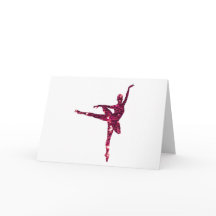 Roze Sparkly Ballerina Verjaardag