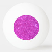 Roze Sparkly Ping Pong Ball Girly Pingpong (Voorkant)