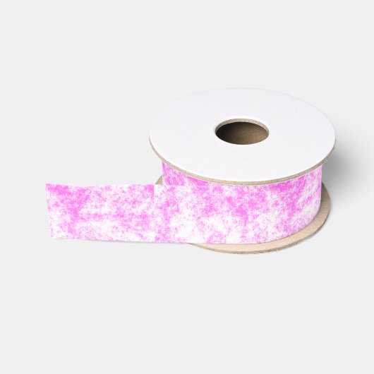 Roze spatten grosgrain lint (Spoel)