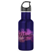 Roze, speciaal ontworpen waterfles  (Voorkant)