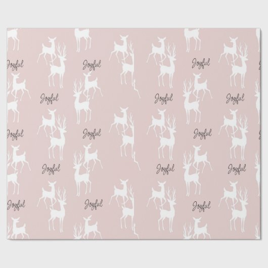 Roze, speciaal voor kerstmis ontworpen papier (Zoom)