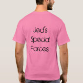 Roze Special Forces T-Shirt (Achterkant)