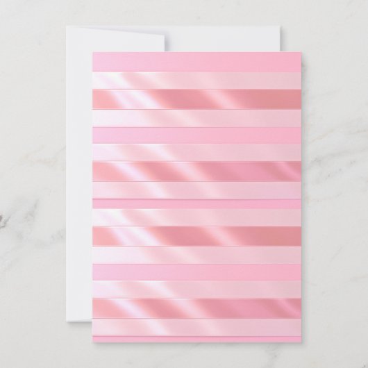 Roze speelgoed pop Sleepover Slumber Verjaardagsfe Kaart (Achterkant)